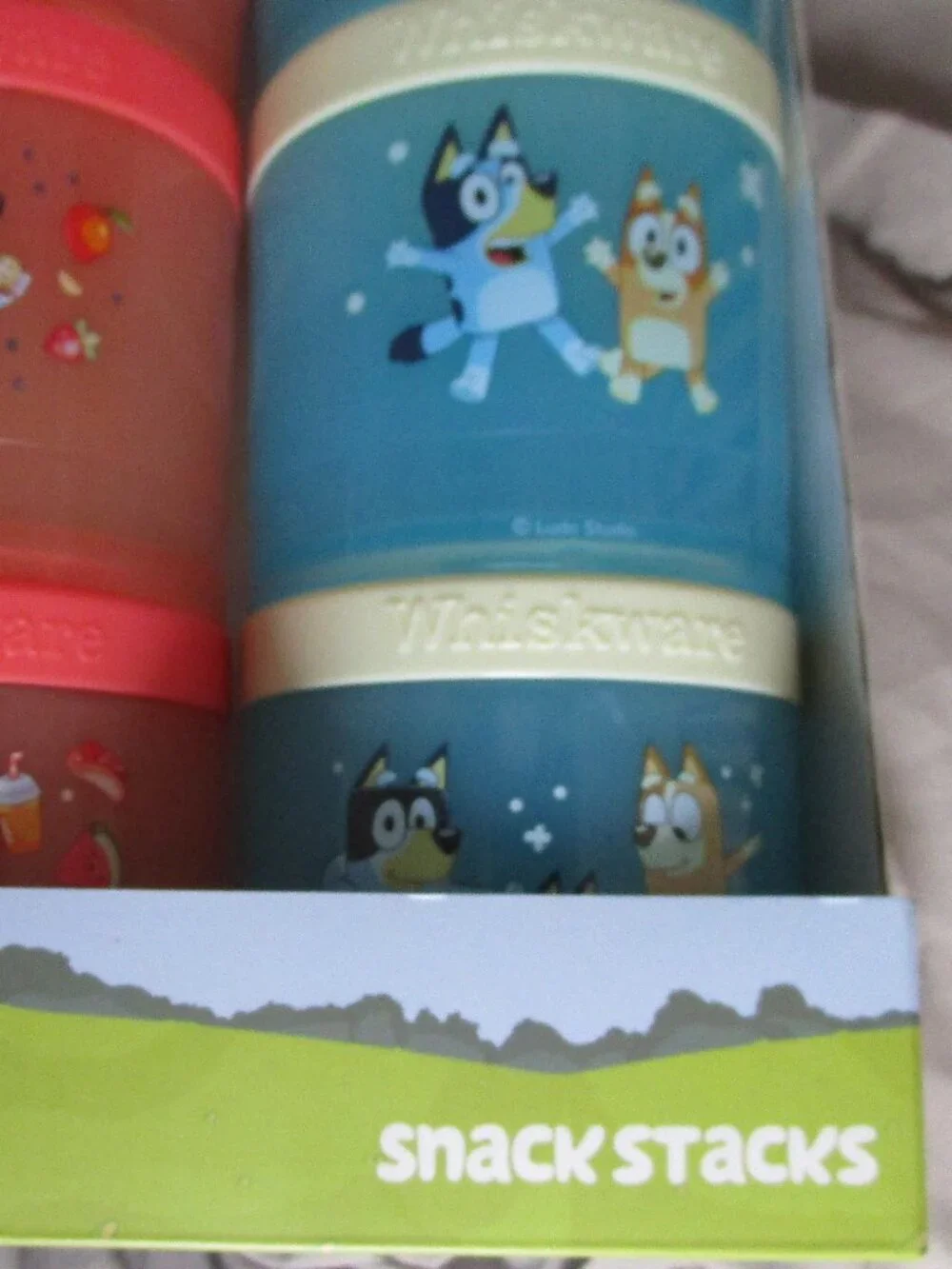 NWT Bluey Snack Stacks